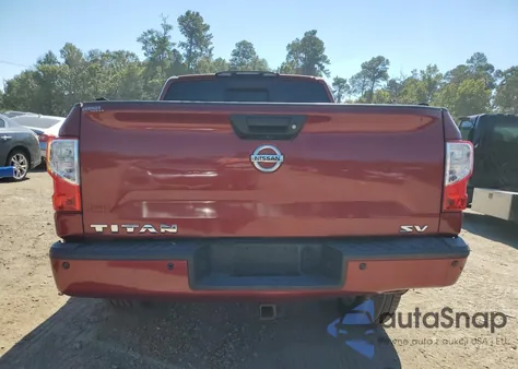 2018 Nissan Titan Sv из США, поврежденный, VIN 1N6AA1E68JN502938